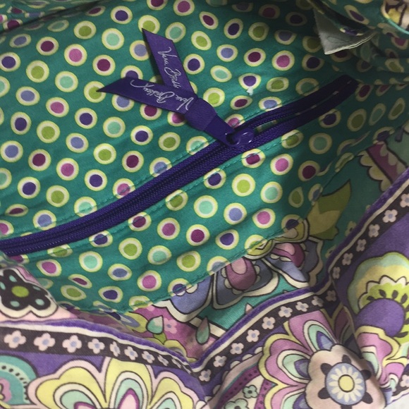 Vera Bradley Crossbody/Tote Multi Colored Purse - Picture 4 of 6